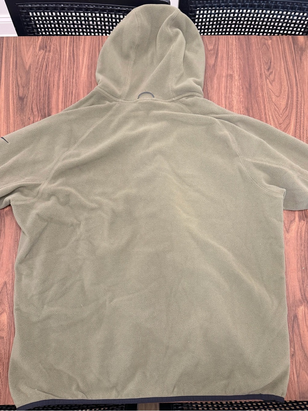 Nike Olive Green Quarter-Zip Fleece Pullover - Picture 8 of 11